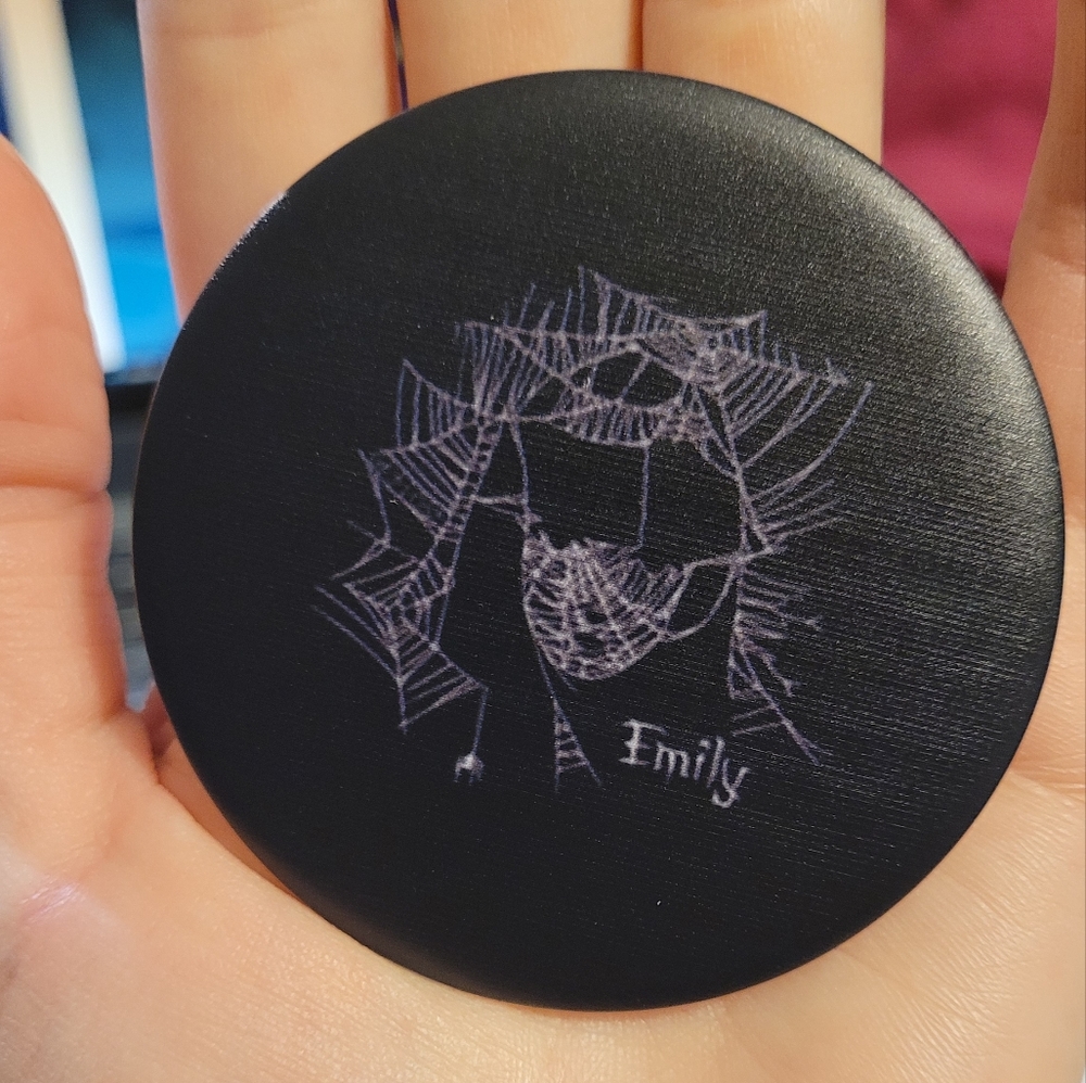 RARE Emily the Strange Mirror / Spiderweb